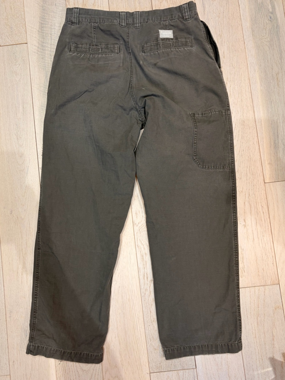 Vintage Columbia Carpenter Pants Dark Grey Mens size 32/30